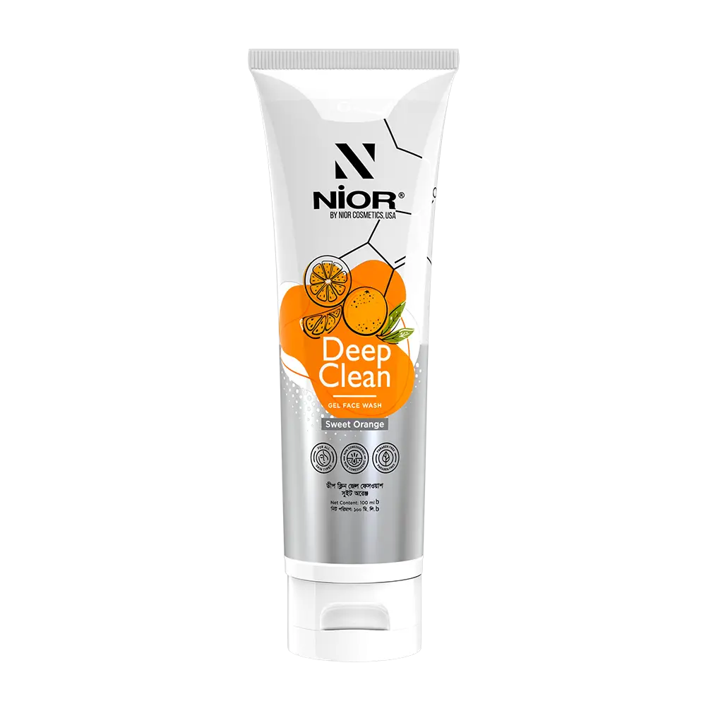 Nior Deep Clean Gel Face Wash Sweet Orange