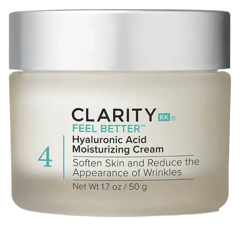 ClarityRx Feel Better Hyaluronic Acid Moisturizing Cream