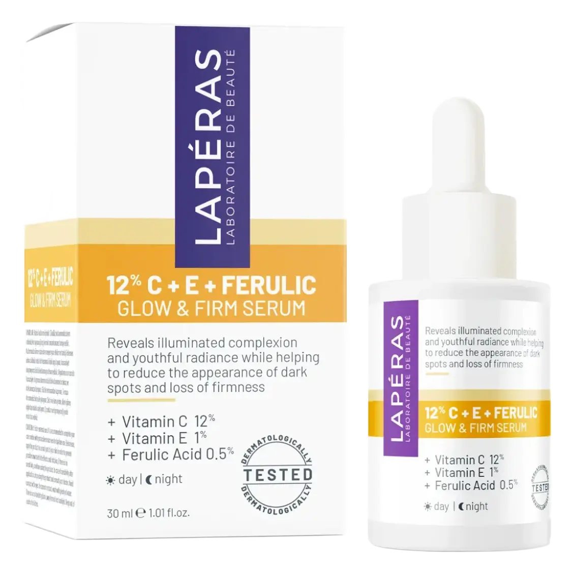 Laperas 12% C + E + Ferulic Acid Glow And Firm Serum