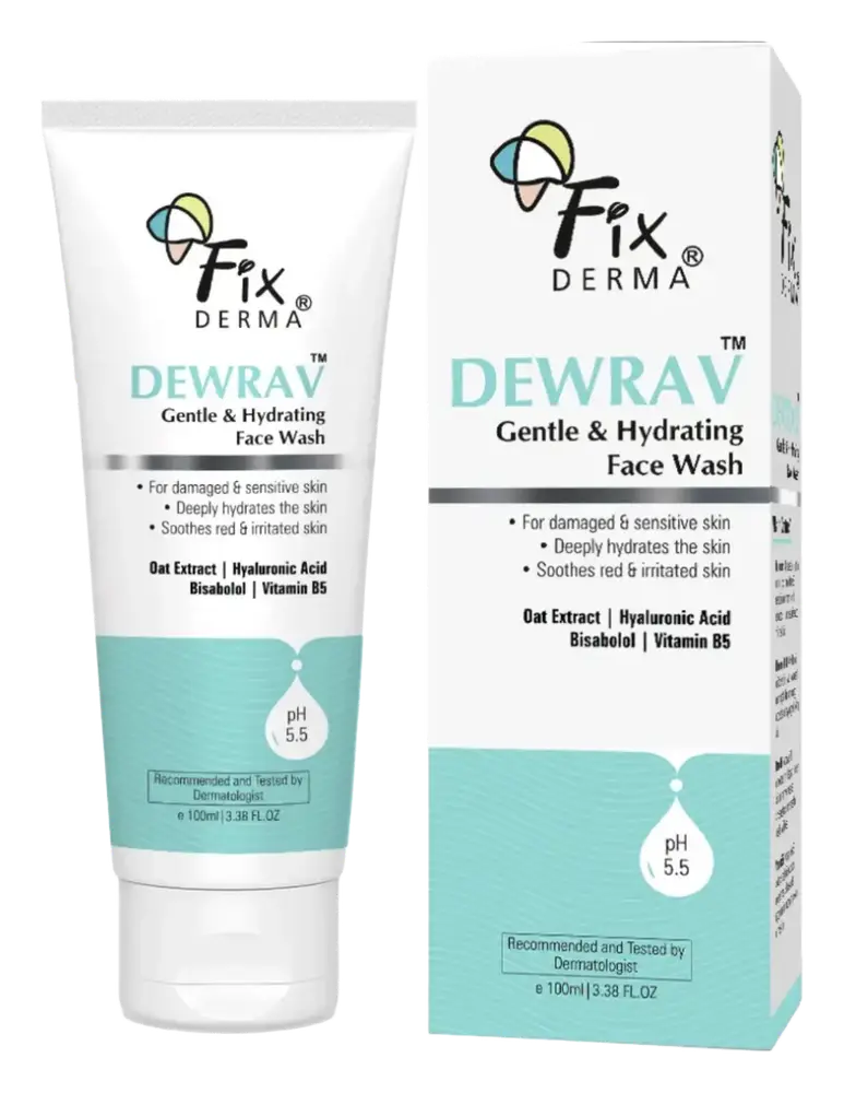 Fixderma Skincare Dewrav Gentle & Hydrating Face Wash