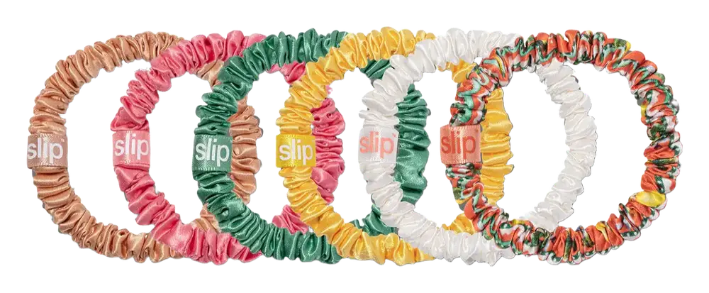 Slip La Dolce Vita Skinny Scrunchies
