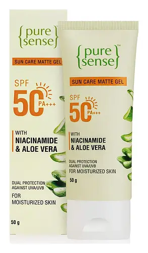 Pure Sense Suncare Matte Gel SPF 50 PA+++