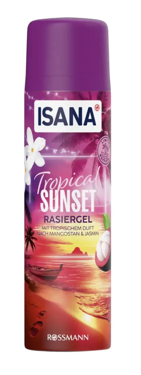 ISANA Rasiergel Tropical Sunset