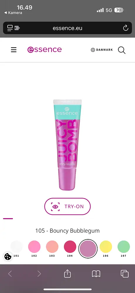 Essence Juicy Bomb Shiny Lipgloss 105 - Bouncy Bubblegum