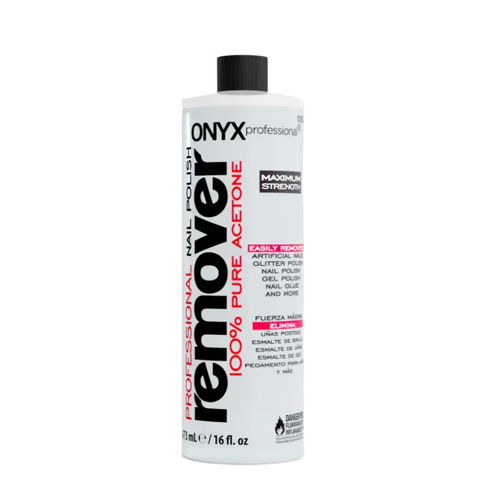 Onyx Professional 100% Pure Acetone Nail Polish Remover