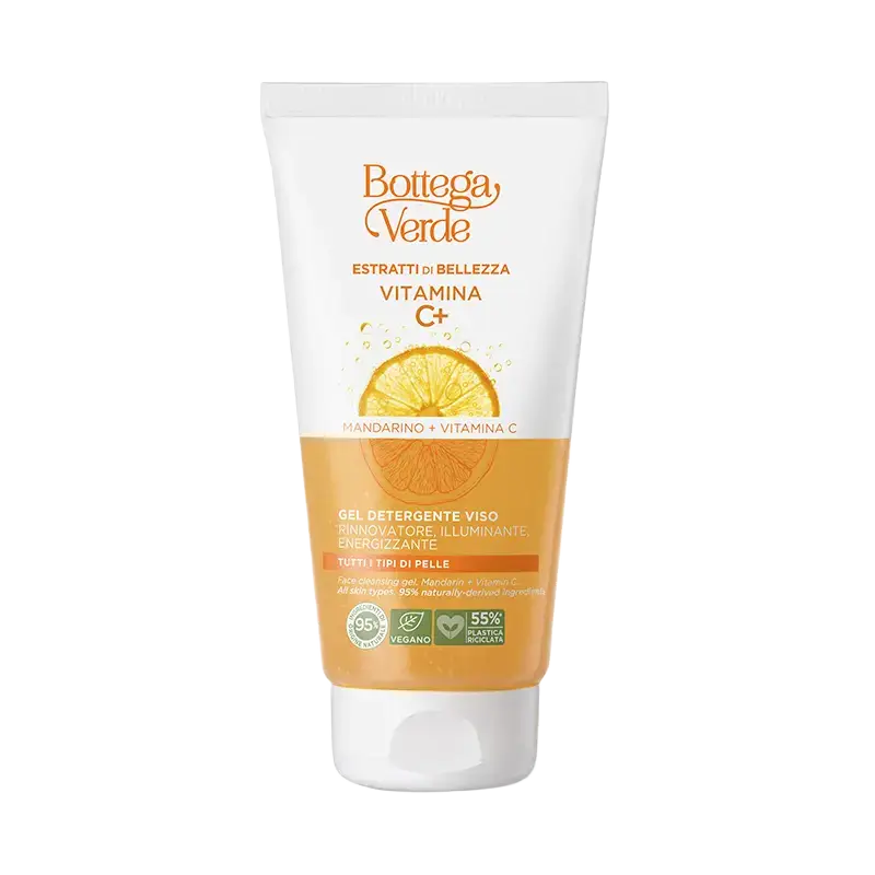 Bottega Verde Face Cleansing Gel With Mandarin + Vitamin C