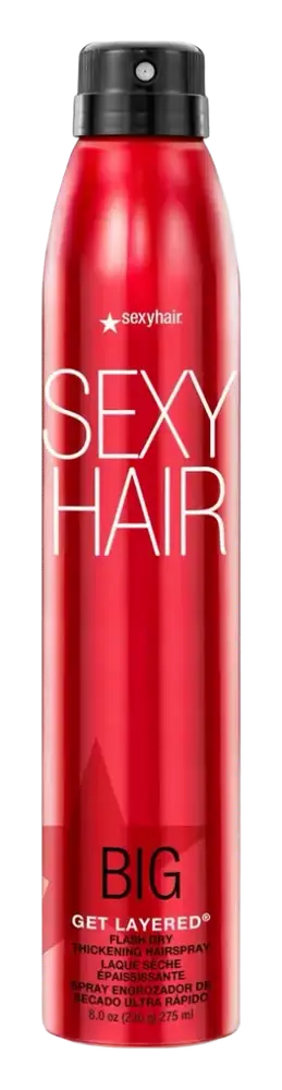 SexyHair Big Get Layered Flash Dry Thickening Hairspray