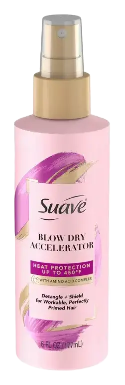 Suave Blow Dry Accelerator Heat Protecting Spray