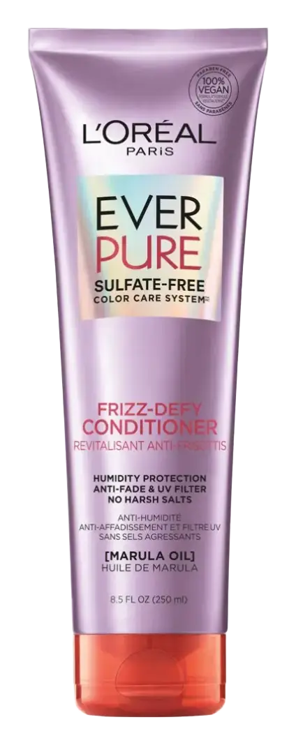 L'Oreal EverPure Frizz-Defy Sulfate-Free Conditioner with Marula Oil