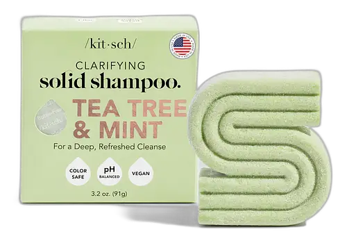 Kitsch Tea Tree & Mint Clarifying Shampoo Bar