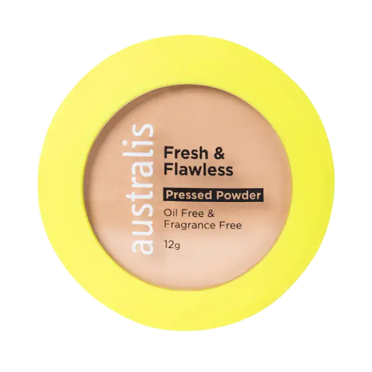 Australis Fresh & Flawless Pressed Powder Deep Natural