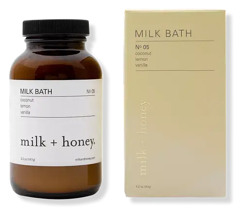 Milk + Honey Lemon, Vanilla Milk Bath No.05