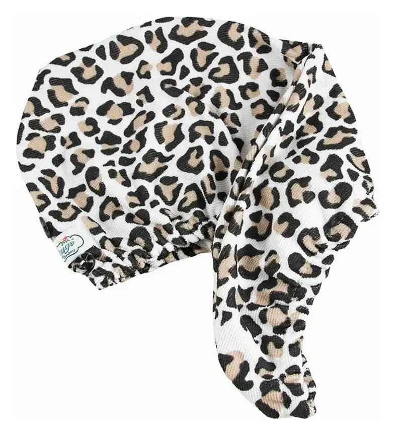 The Vintage Cosmetic Company Hair Turban Leopard Print