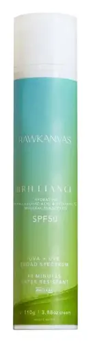 Rawkanvas Brilliance Clear Mineral Sunscreen SPF 50