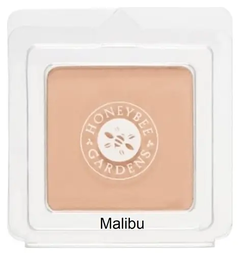 Honeybee Gardens Pressed Mineral Powder Foundation Malibu