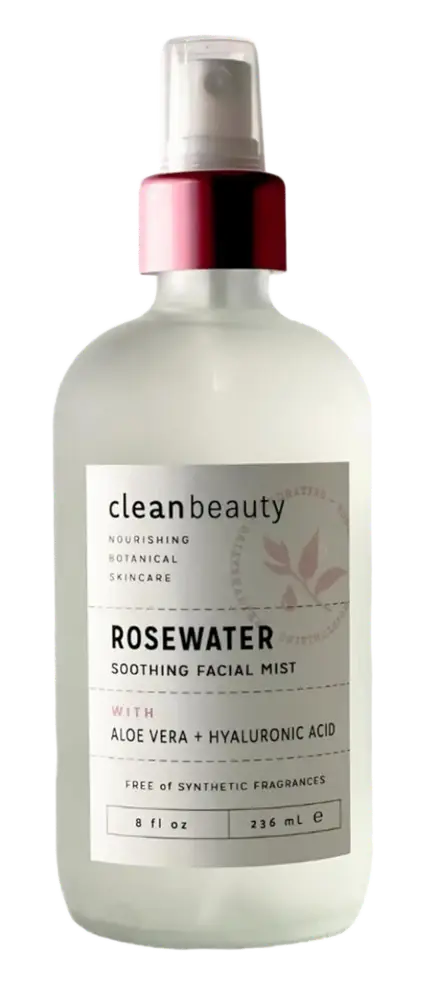 Clean Beauty Rosewater Soothing Facial Mist
