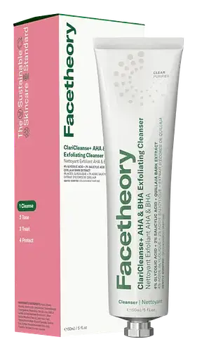 FaceTheory Claricleanse+ AHA & BHA Exfoliating Cleanser Mandarin