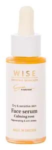 Wise Organic Skincare Face Serum Calming Rose