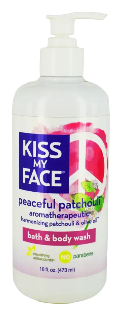 Kiss My Face Aromatherapeutic Bath & Body Wash Peaceful Patchouli