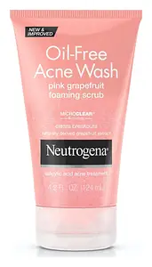 Neutrogena Oil-Free Acne Wash Pink Grapefruit Foaming Scrub