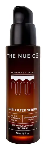 The Nue Co Skin Filter Daily Brightening Phyto-Retinol + AHA Serum