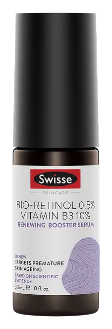 Swisse Bio-Retinol 0.5% Vitamin B3 10% Renewing Booster Serum