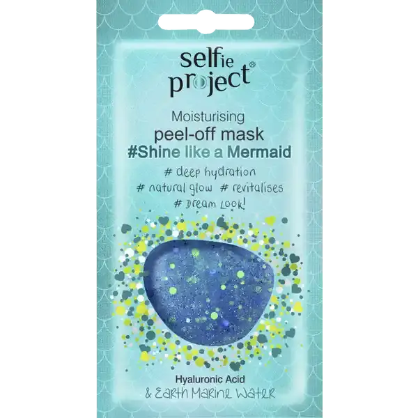 Selfie Project Peel-Off Masks Moisturising Mermaid