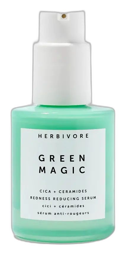 Herbivore Green Magic Cica + Ceramides Redness-Reducing Serum