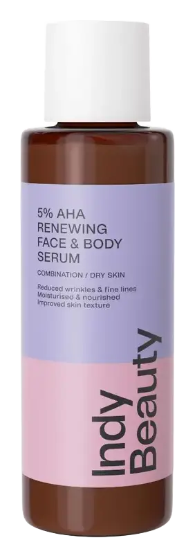 Indy Beauty AHA 5% Renewing Body Serum
