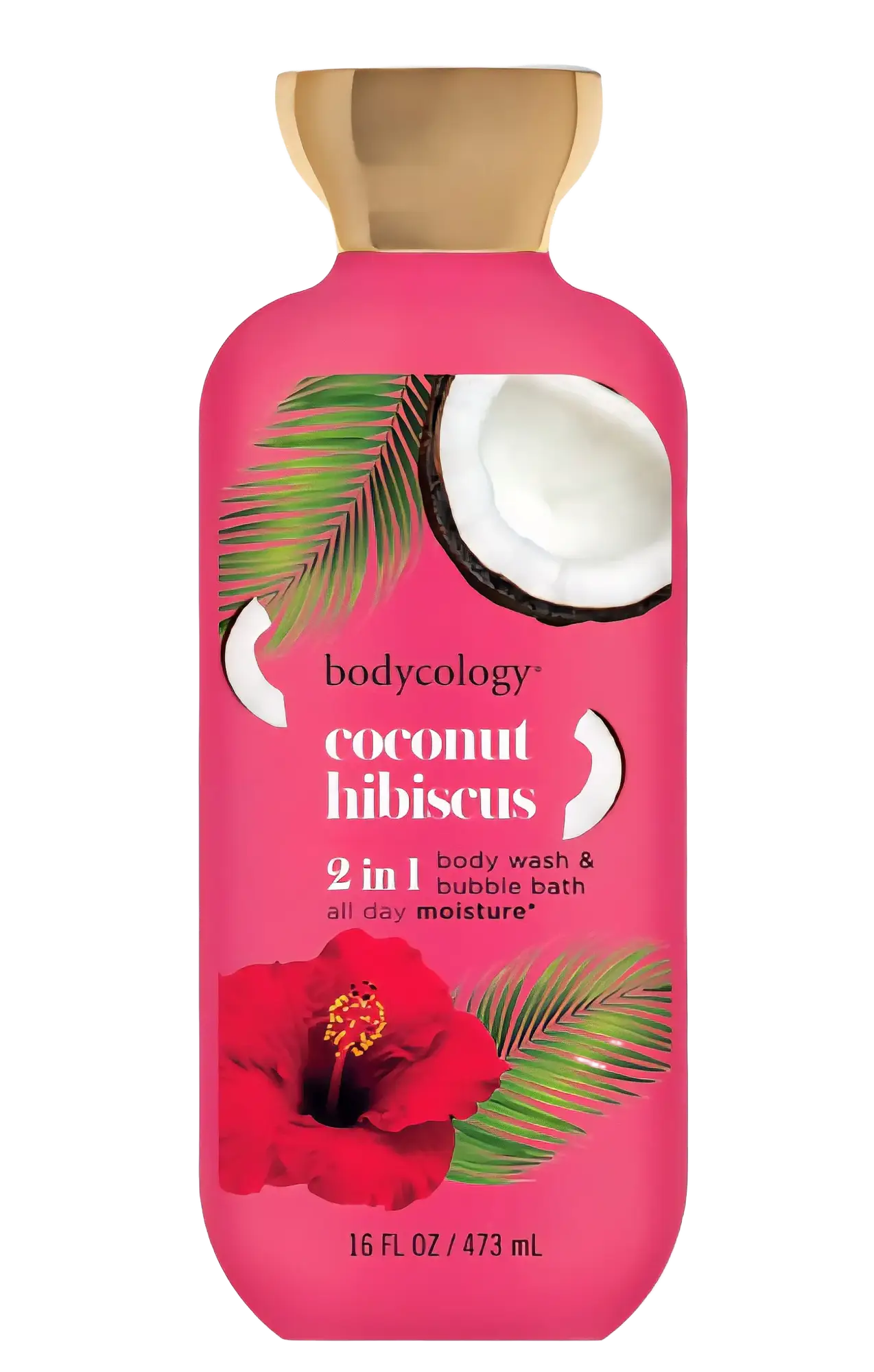 Bodycology 2 In 1 Body Wash & Bubble Bath Coconut Hibiscus