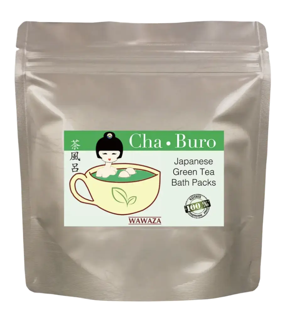 Wawaza Japanese Green Tea Bath Packs