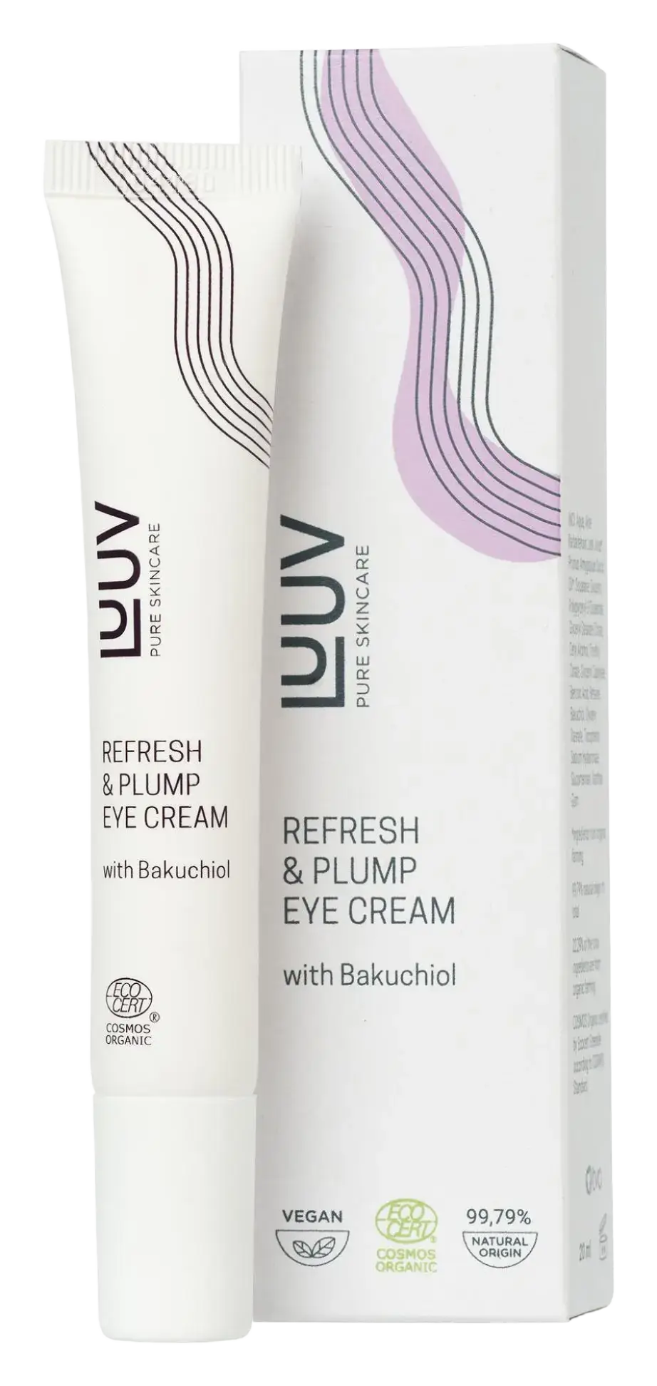 Luuv Refresh & Plump Eye Cream With Bakuchiol