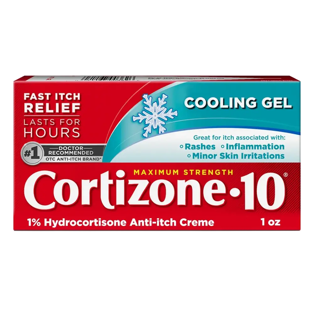 Cortizone-10 Maximum Strength 1% Hydrocortisone Itch Cooling Gel