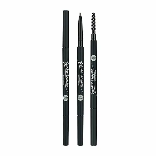 Holika Holika Wonder Drawing Skinny Eyebrow #01 Ash Black