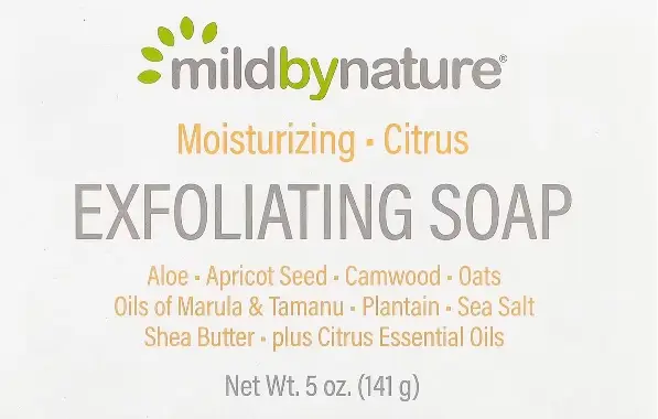 Mild By Nature Exfoliating Soap Citrus