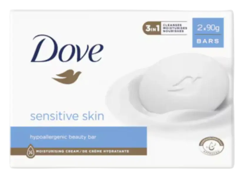 Dove Sensitive Beauty Bar England
