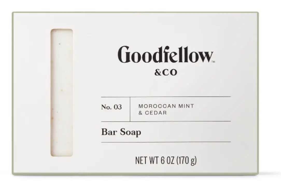 Goodfellow & Co. Bar Soap Moroccan Mint & Cedar