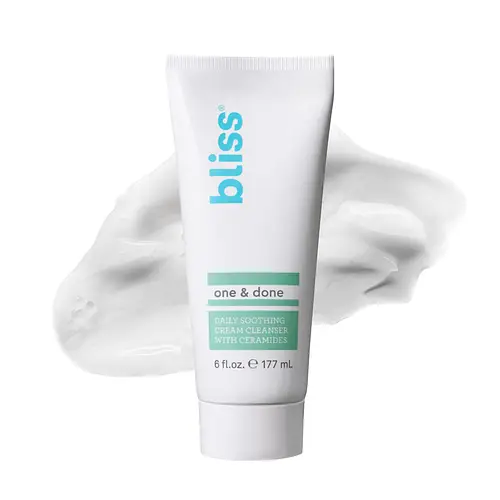Bliss One & Done Daily Soothing Cream Cleanser With Ceramides