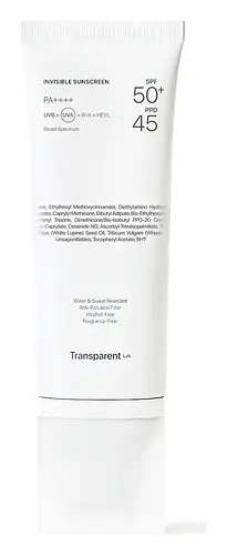 Transparent Lab Invisible Sunscreen SPF 50+