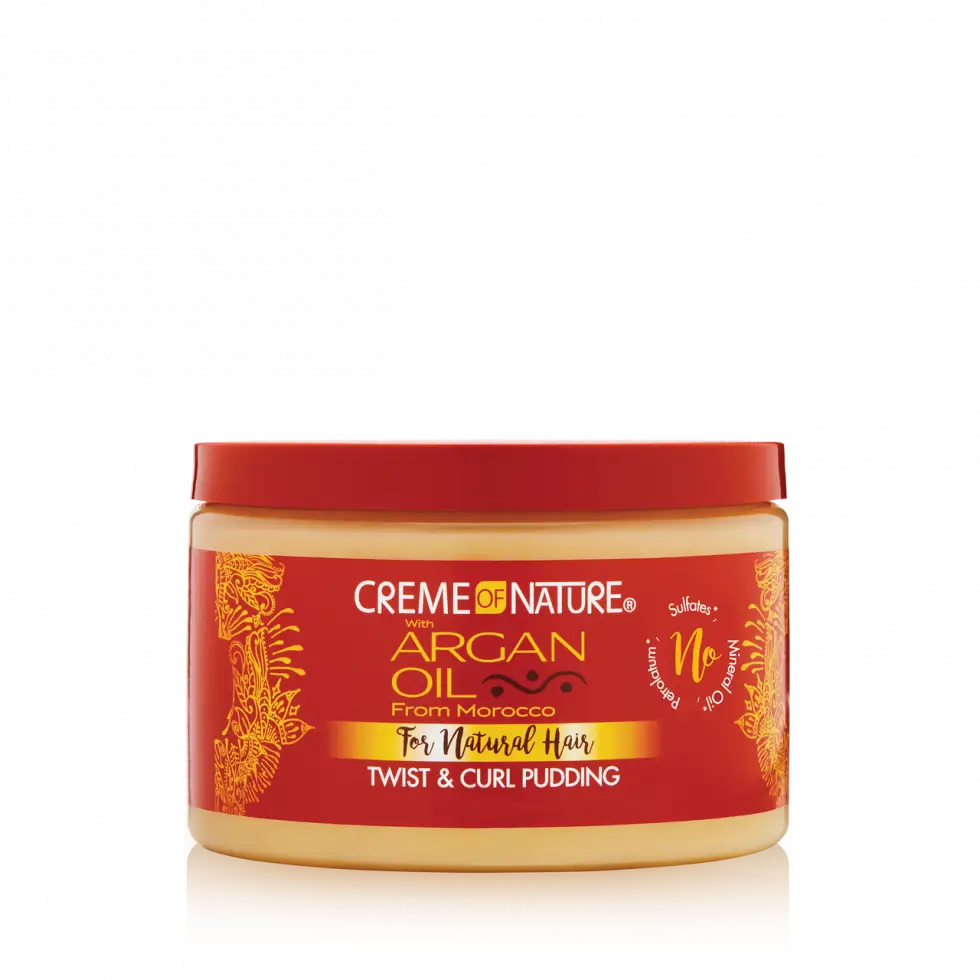 Creme of Nature Argan Oil For Natural Hair Twist & Curl Pudding