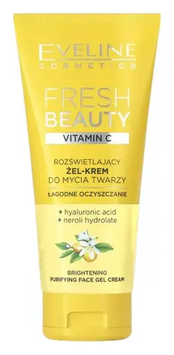 Eveline Fresh Beauty Vitamin C Brightening Purifying Face Gel Cream
