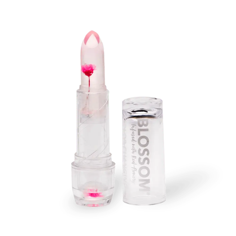 Blossom Color-Changing Crystal Lip Balm Pink
