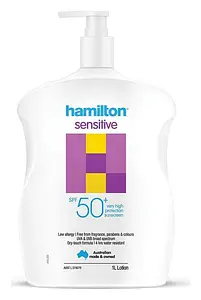 Hamilton Sensitive SPF 50+ Sunscreen