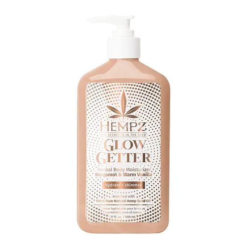 Hempz Glow Getter Herbal Body Moisturizer With Shimmer