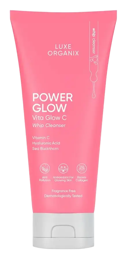 Luxe Organix Power Glow Vita Glow C Whip Cleanser