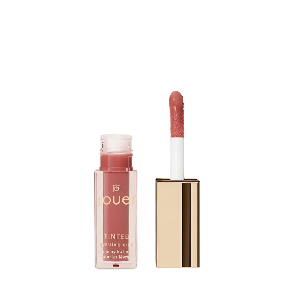 Jouer Cosmetics Tinted Hydrating Lip Oil Bare Rose