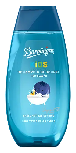 Barnängen Kids Schampo & Duschgel Med Blåbär