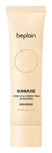 Beplain Sunmuse Tone Up & Correcting Sunscreen Skin Beige SPF50+ PA++++