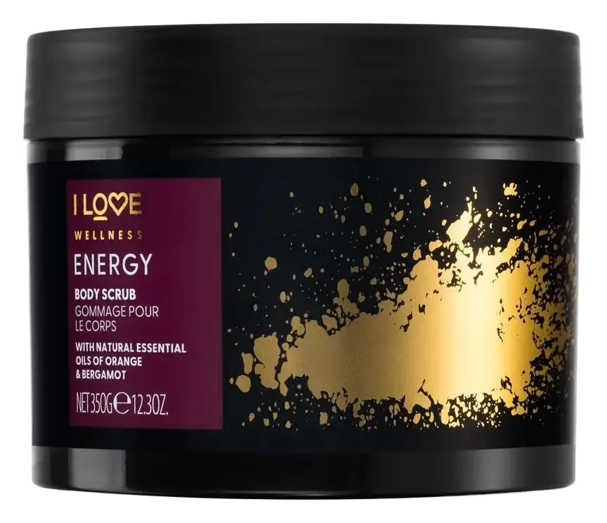 I Love Wellness Body Scrub Energy