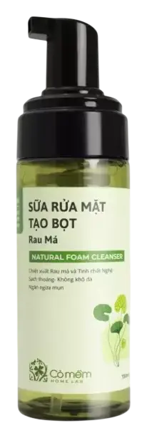 Cỏ Mềm Homelab Centella Asiatica Natural Foam Cleanser